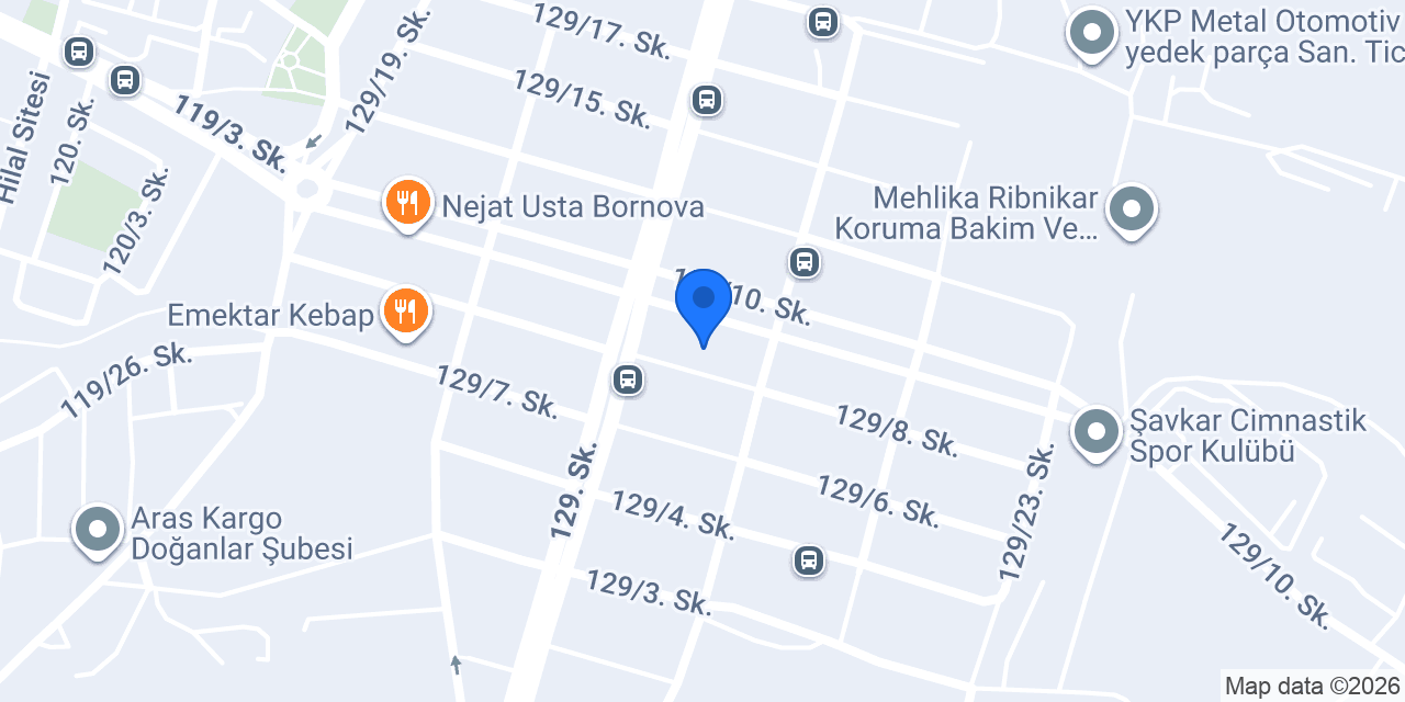 Aydar catering & lokanta konumu