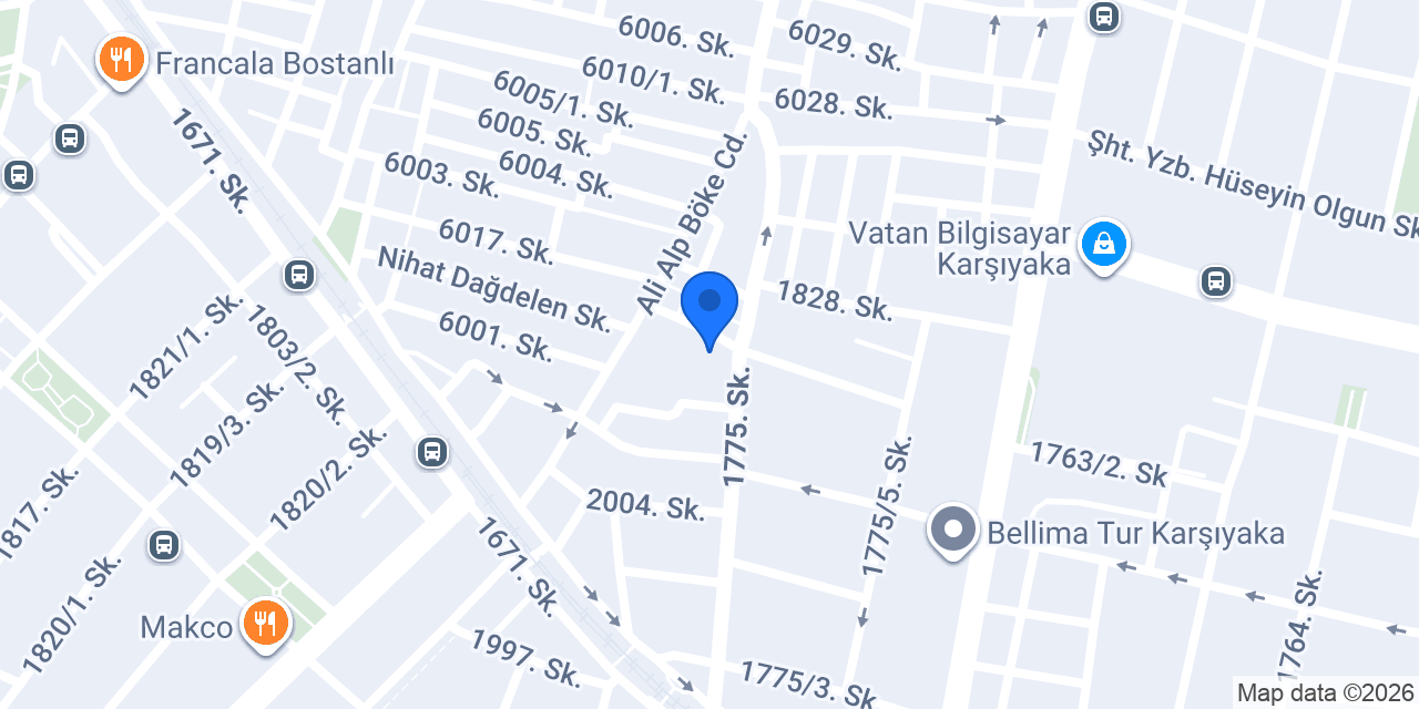 Koi Veteriner Kliniği konumu