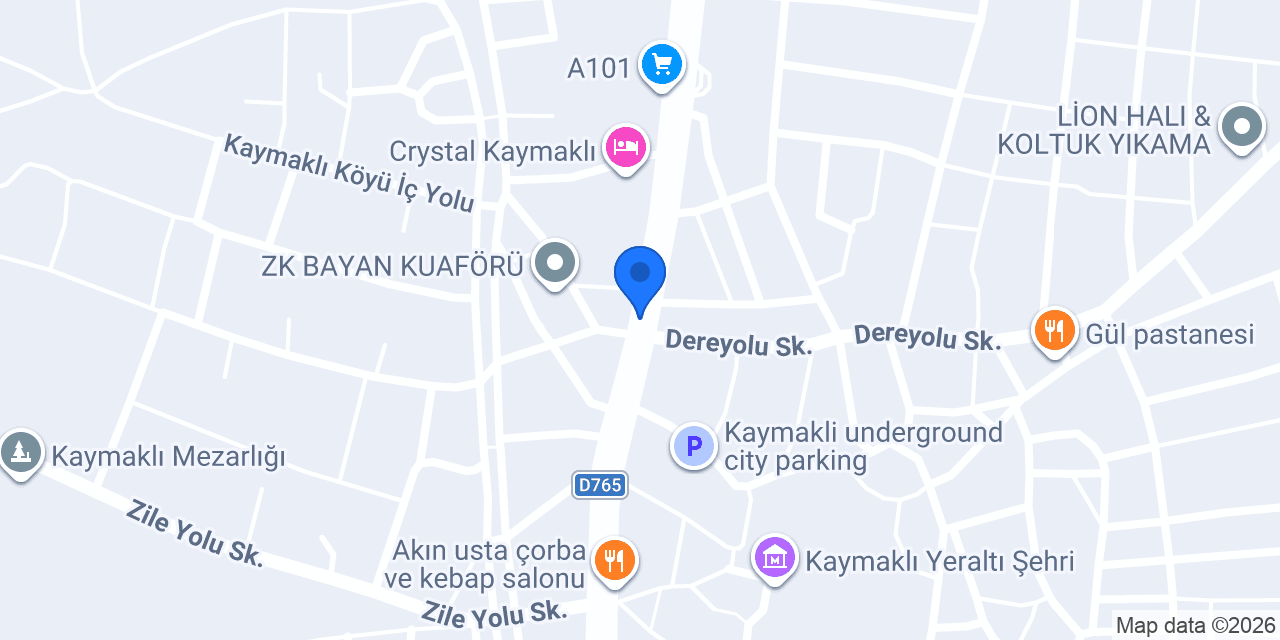 Ptt-kaymaklı konumu