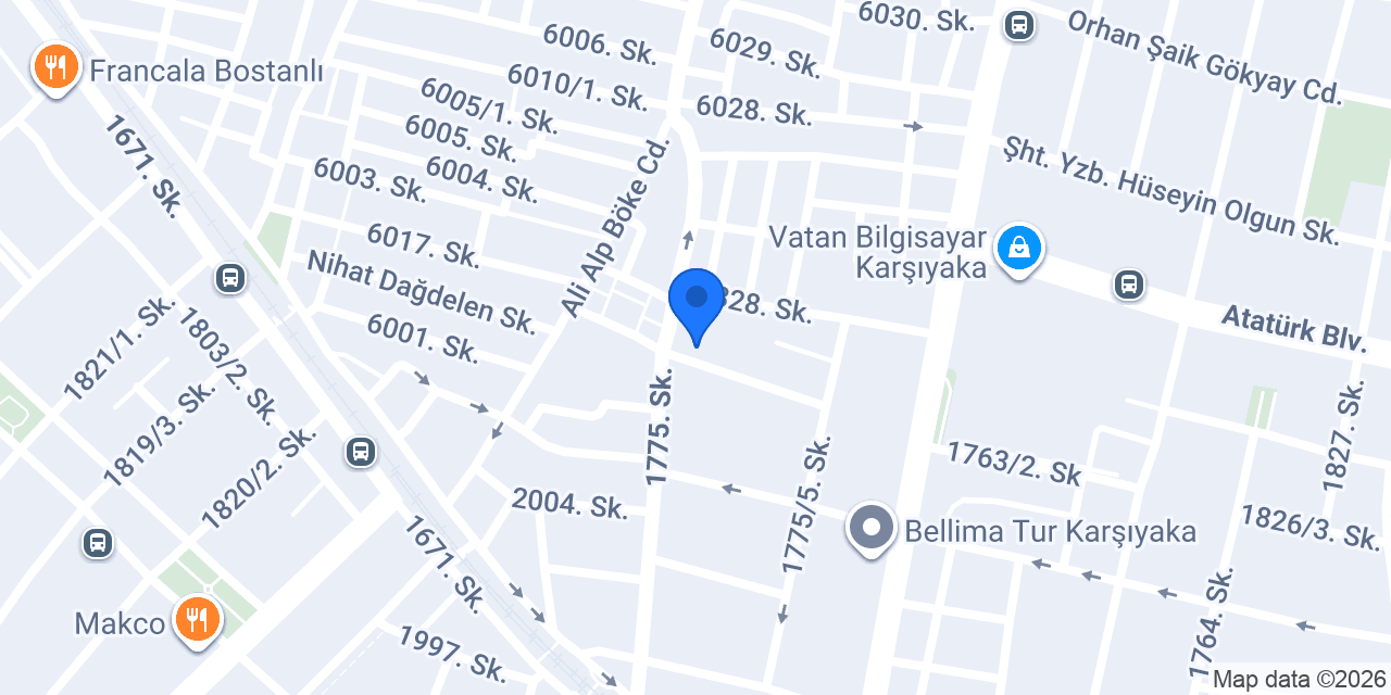 Ayılıyoruz kafe konumu