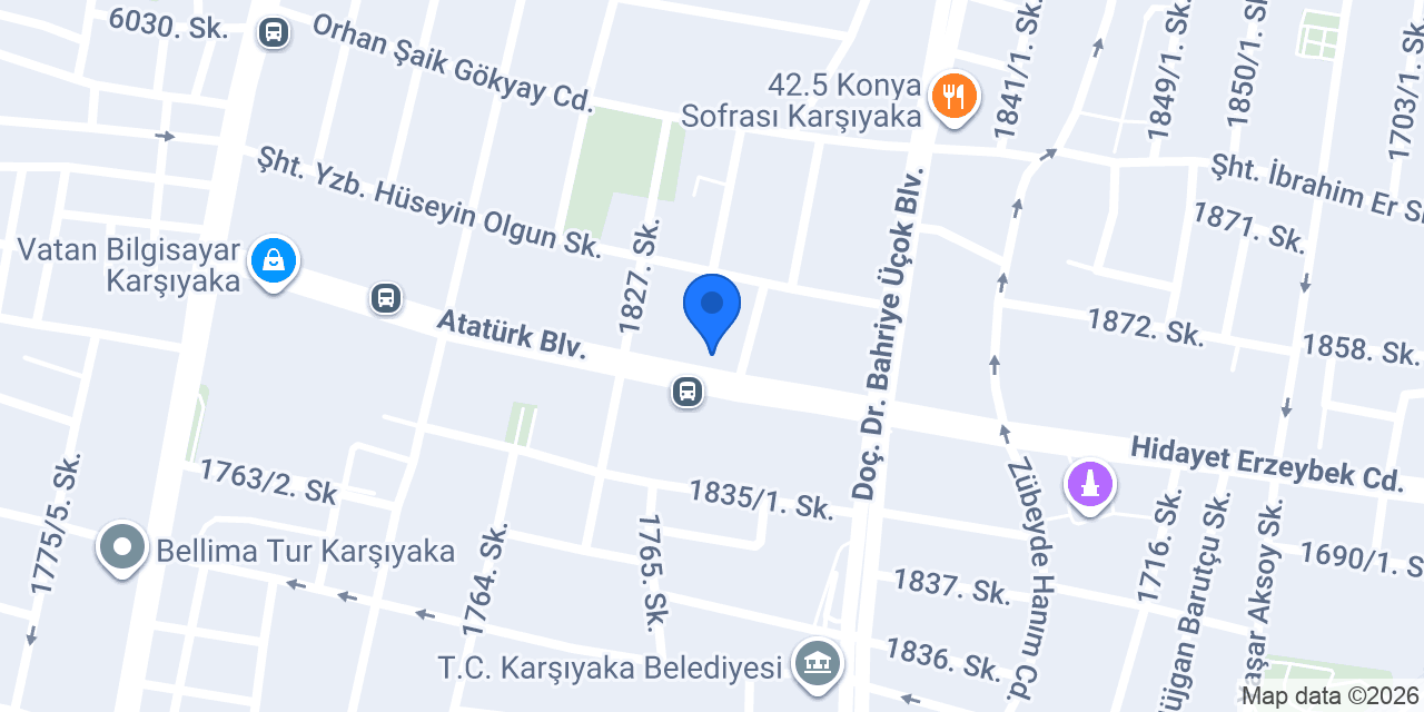 Cadde Petshop konumu
