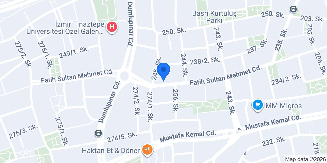 Dede Döner konumu