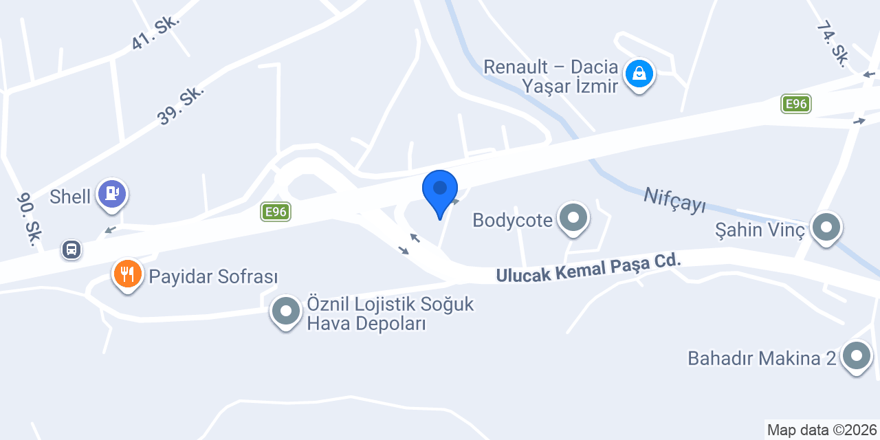 Erka Kağıt konumu