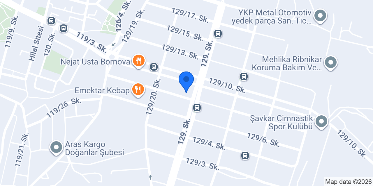 Kirvem Oto Lastik konumu