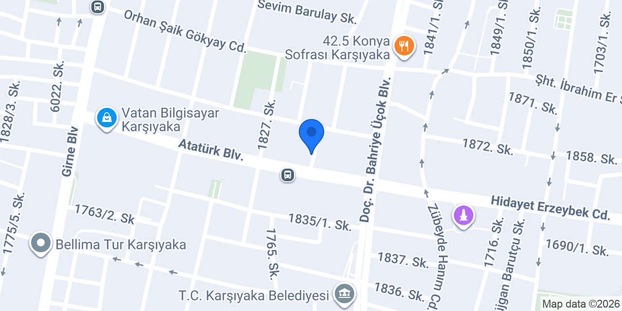 Rona Mimarlık konumu