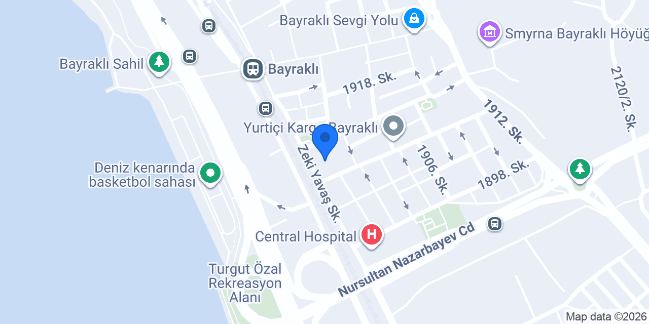 Salon Yıldız Bayraklı konumu