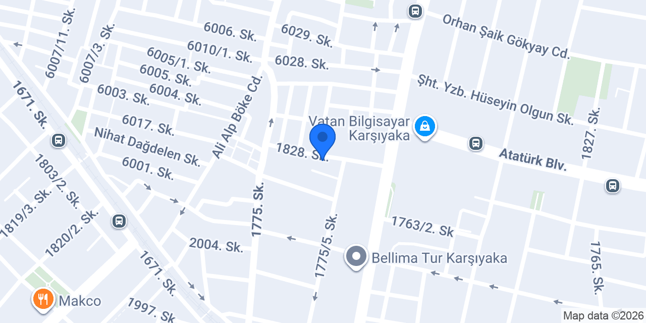 Ada Kitap Kırtasiye konumu