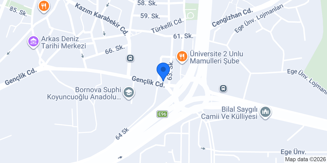 Gençlik Market konumu