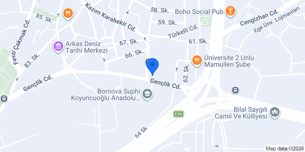 Cadde Eczanesi konumu