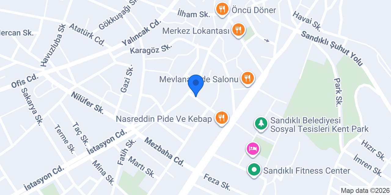 Özmutlu Erkek Kuaför konumu
