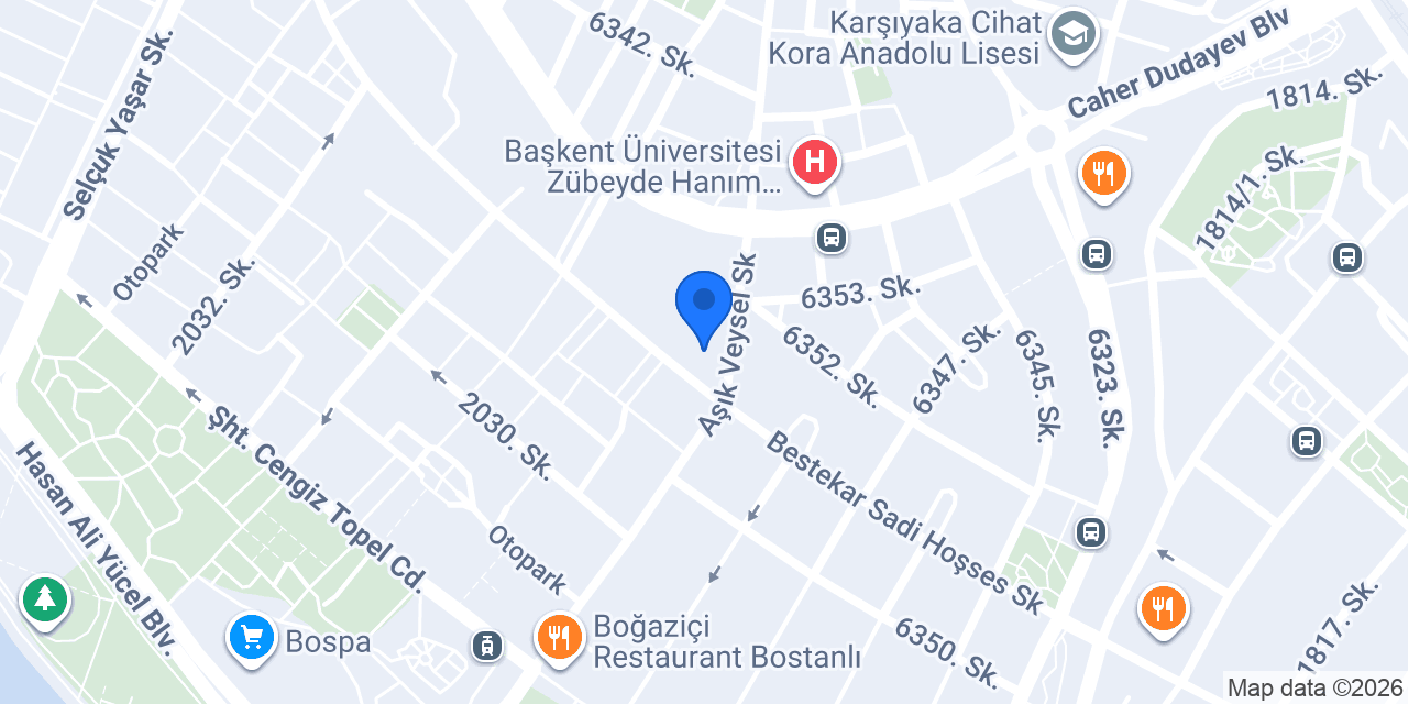 Domino's Pizza Bostanlı konumu