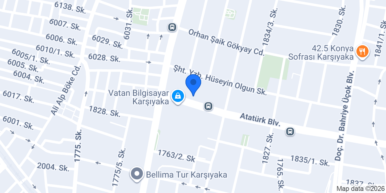 Ecce Organizasyon konumu
