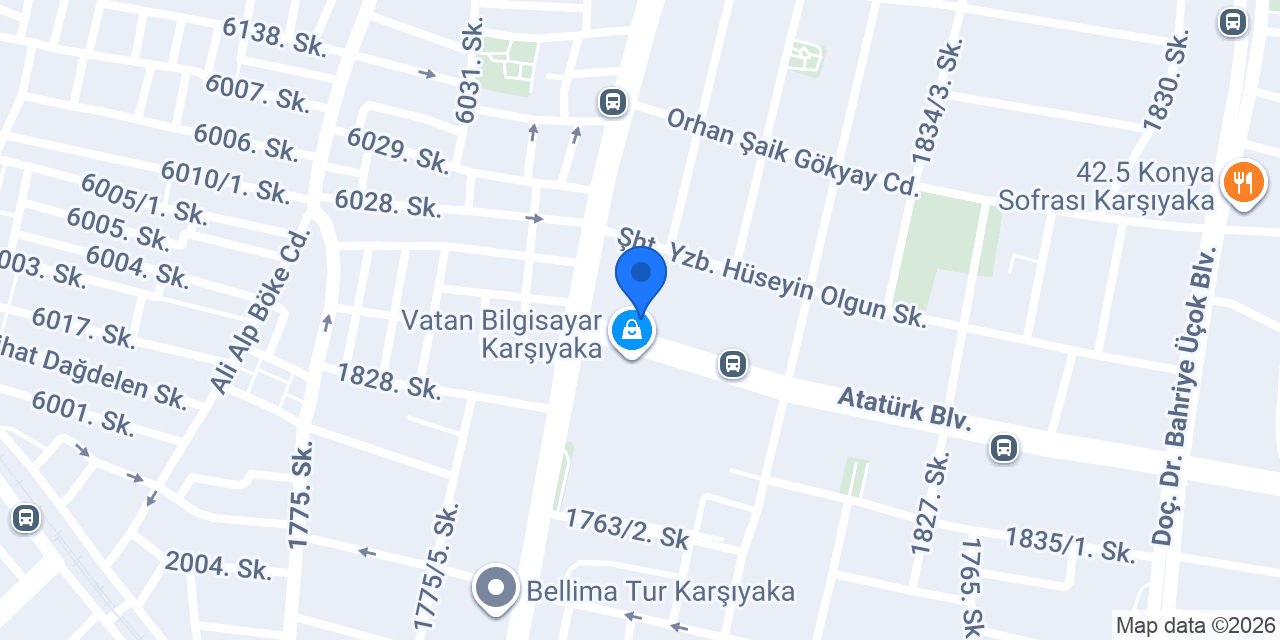 TEB Girne Bulvarı Şubesi konumu