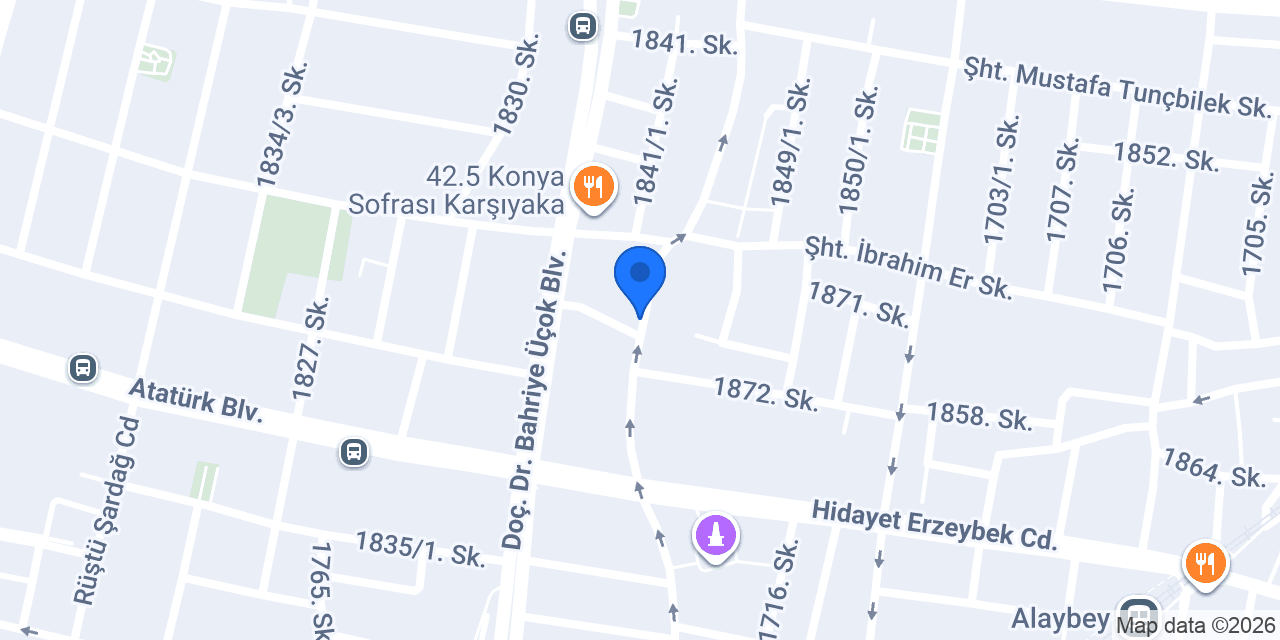 Zübeyde Hanım Homes konumu