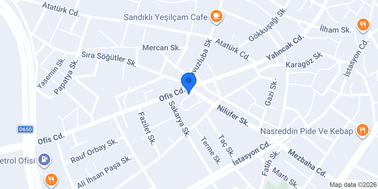 Hera My Spa Masaj Salonu konumu