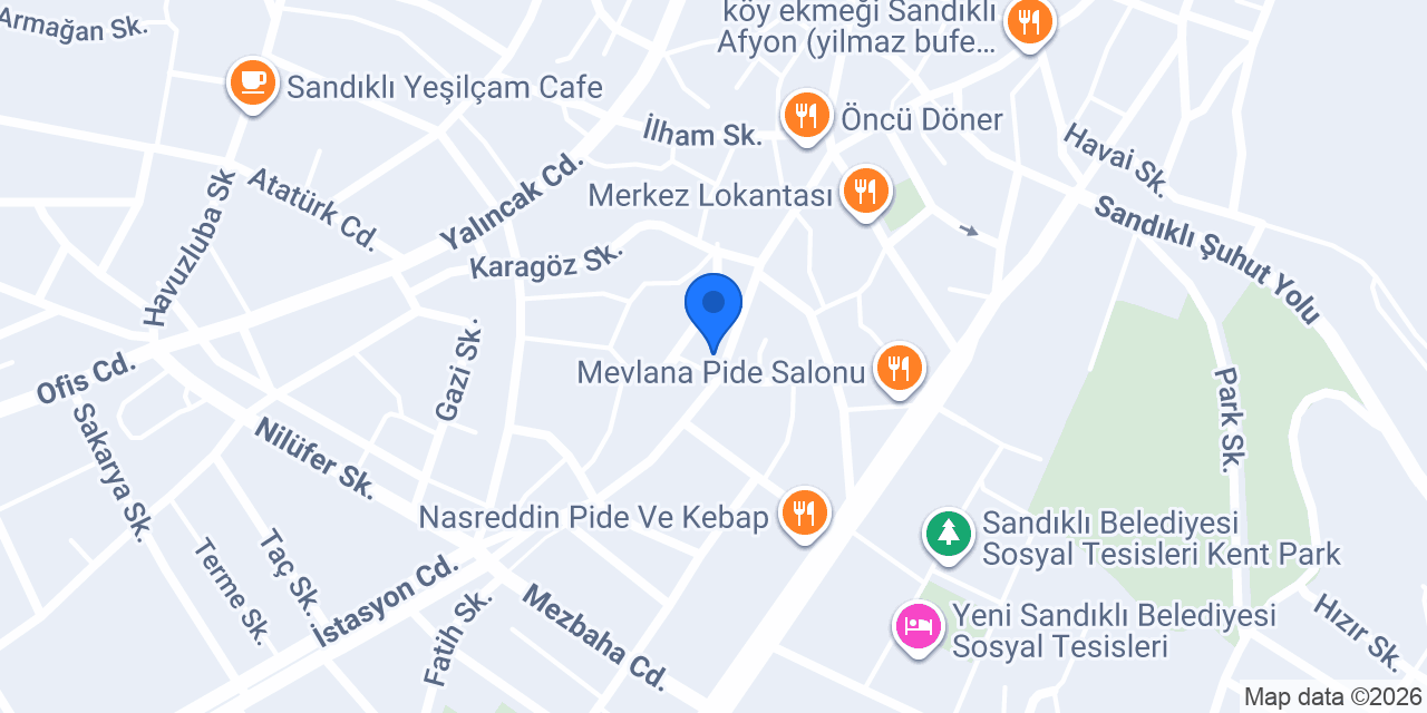 Salon makas konumu