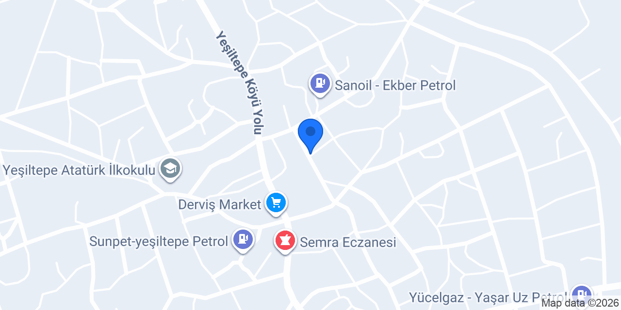 Yeşiltepe Aile Hekimliği konumu