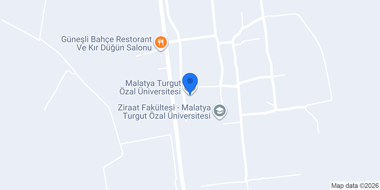 Malatya Turgut Özal Üniversitesi konumu