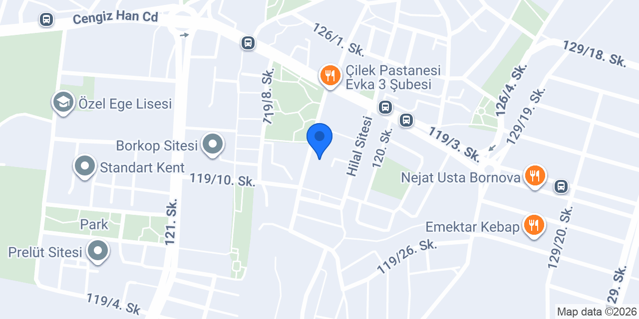 BORNOVA BGZ KURS konumu