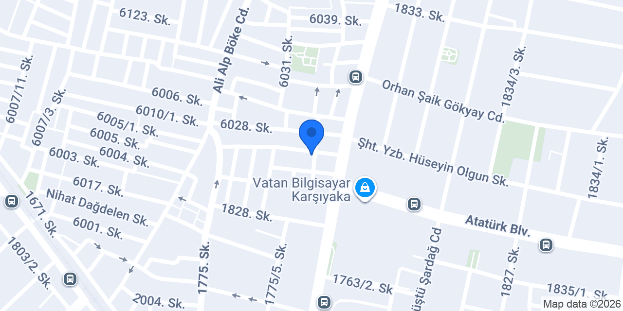 Rhea Veteriner Kliniği konumu