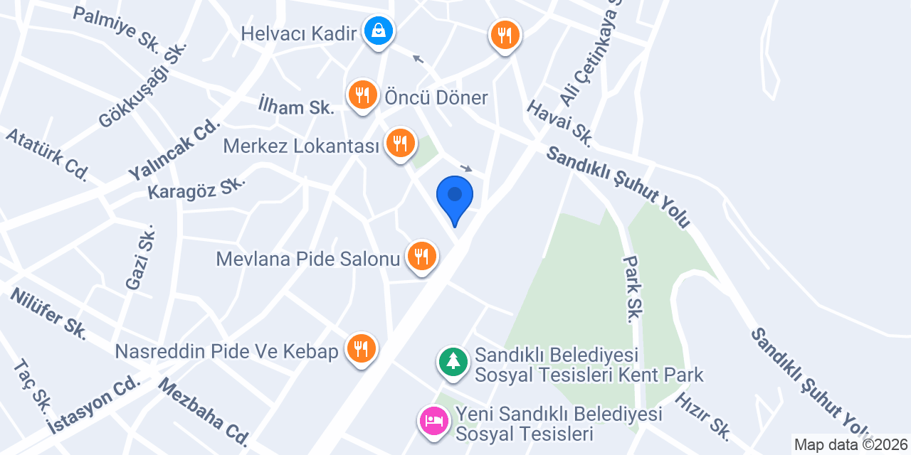 Avukat Yusuf Kadıoğlu konumu