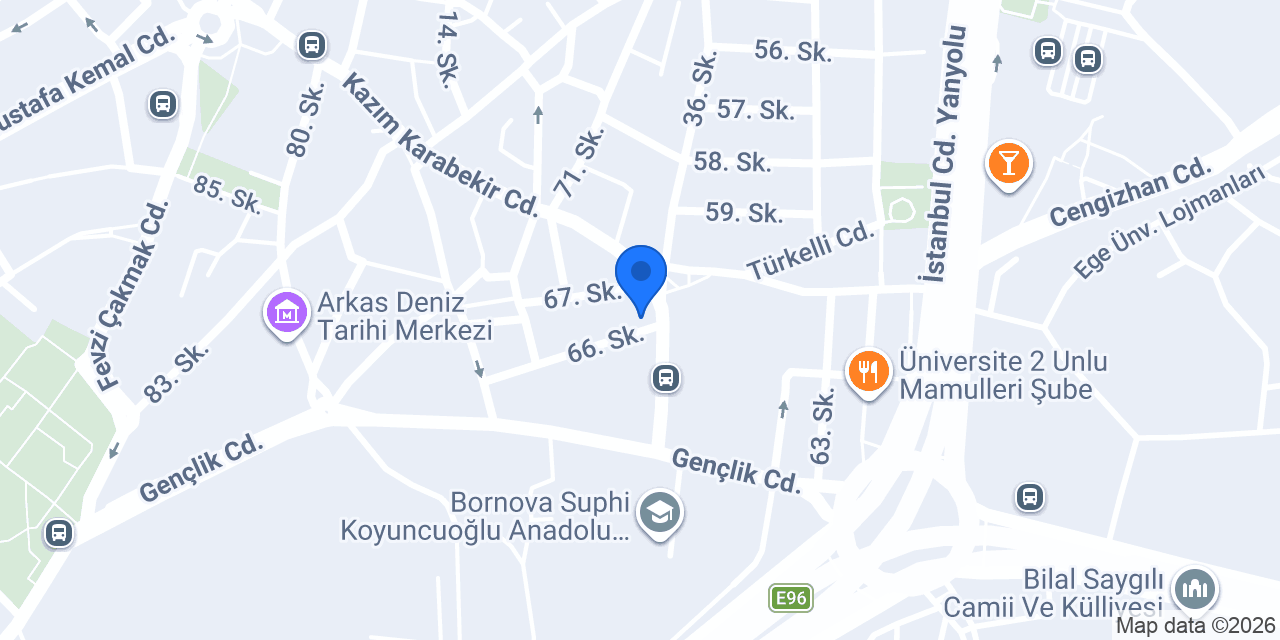 Ege Emlak konumu