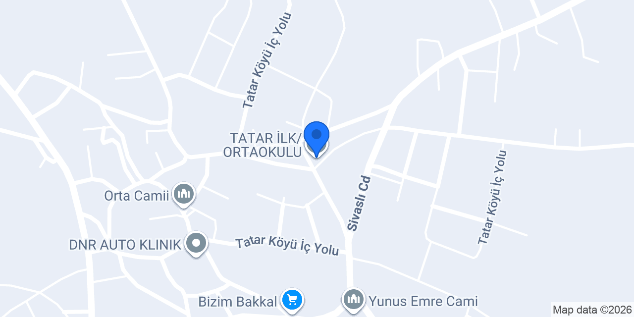 TATAR İLK/ORTAOKULU konumu