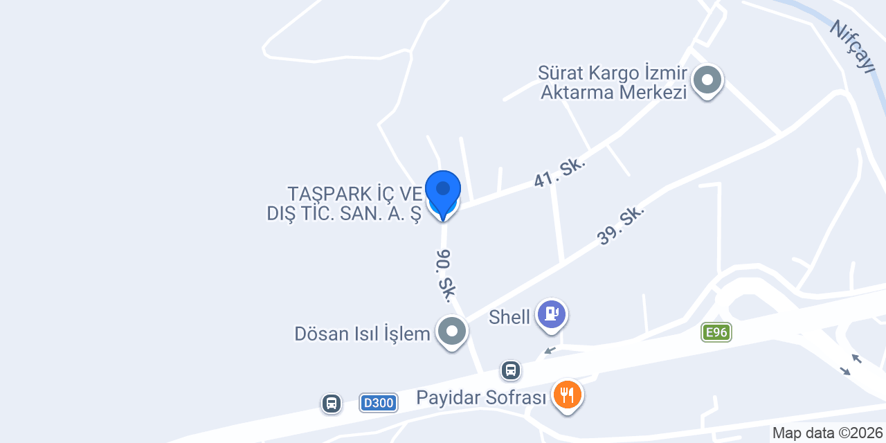 TAŞPARK İÇ VE DIŞ TİC. SAN. A. Ş. konumu