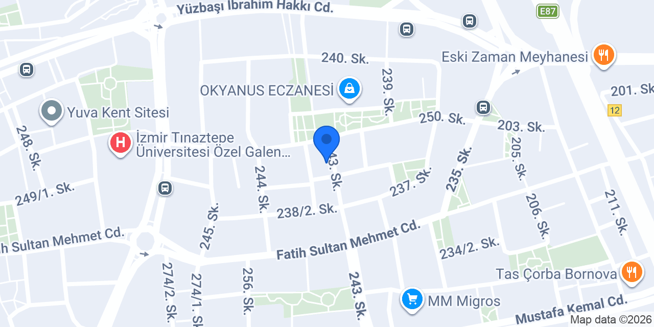 BORNOVA FORMÜL KURS MERKEZİ konumu