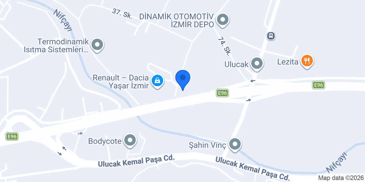 Ovakent Lastik Kaplama konumu