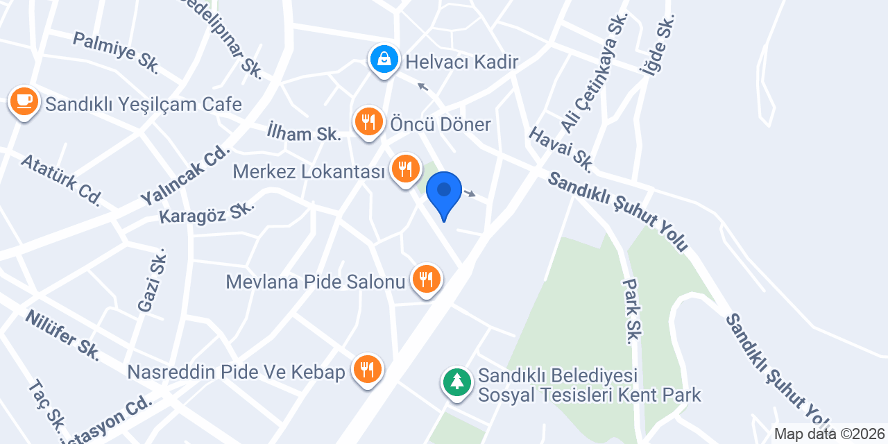 ULUDAG TİCARET konumu