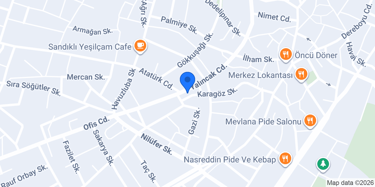 Kesici Mobilya konumu
