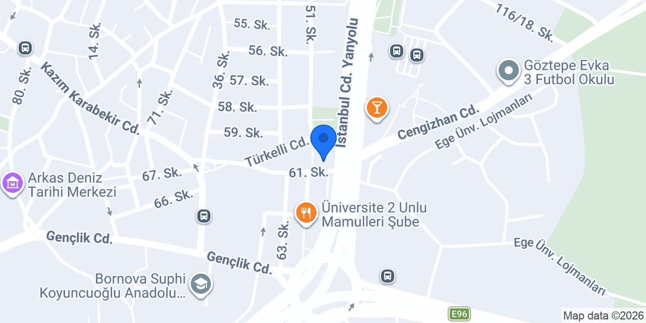 Bİ Pet Shop konumu