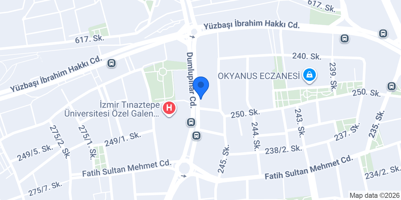 Bornova Seçil Eczanesi konumu