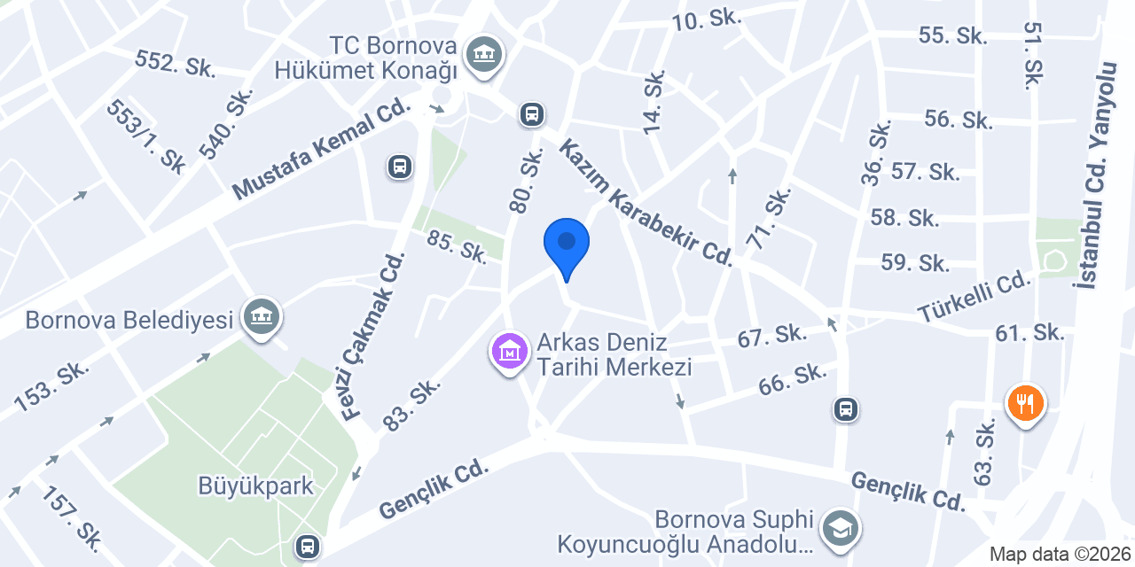 Tuğçe Türker Nail Studio konumu
