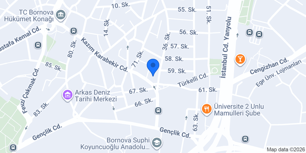 Yeni Ata Eczanesi konumu