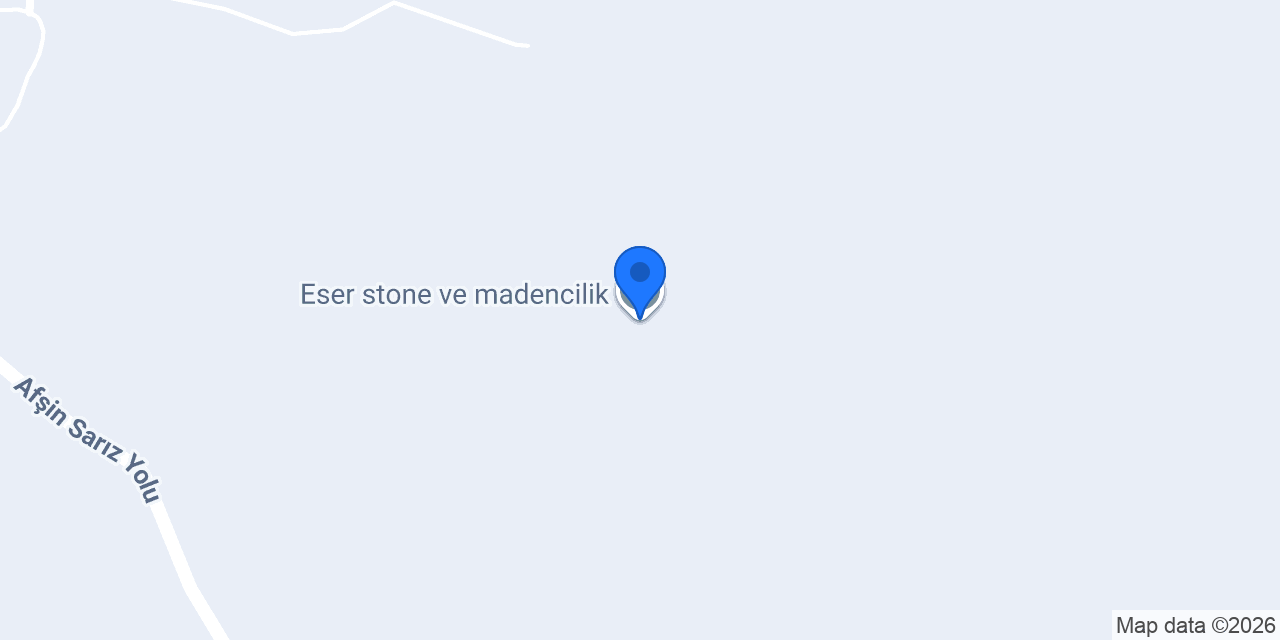 Eser stone ve madencilik konumu