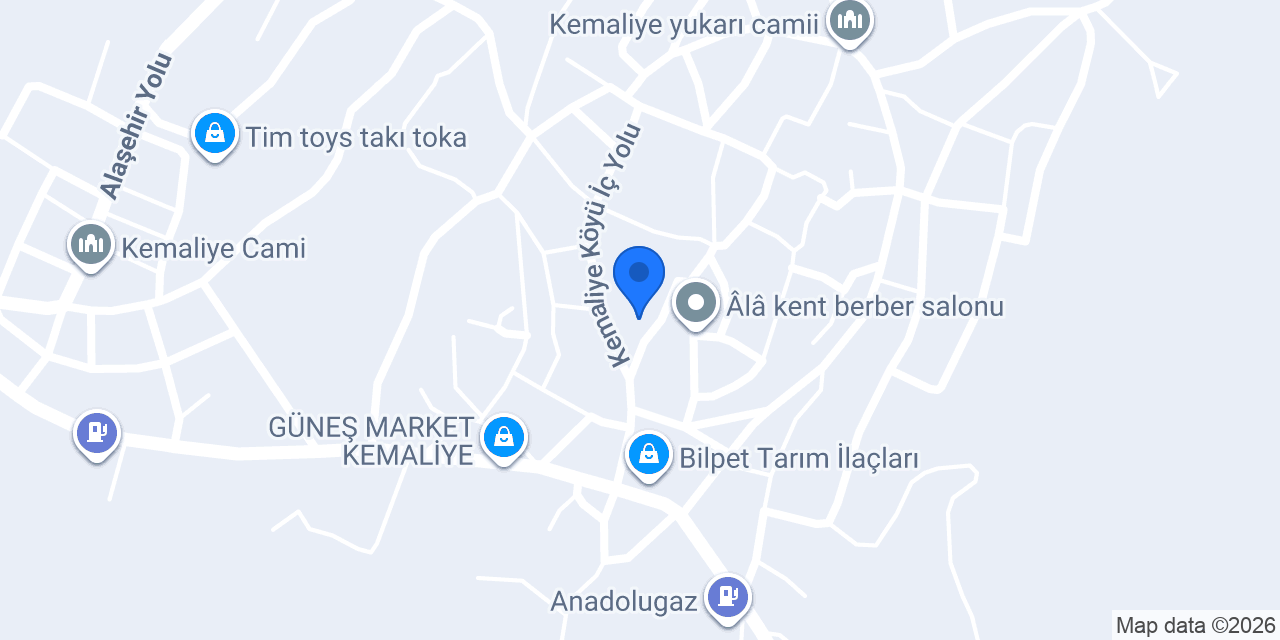 Ptt-kemaliye Acentesi konumu