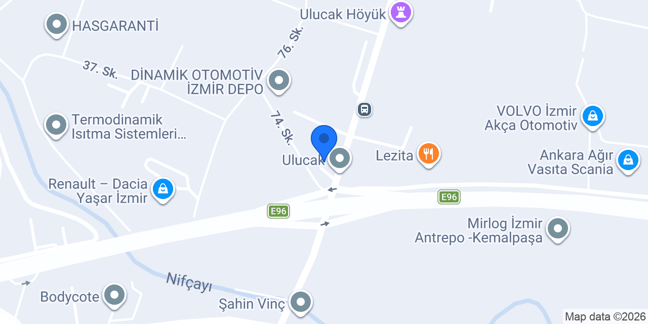 Duru Grup İzmir Şube konumu