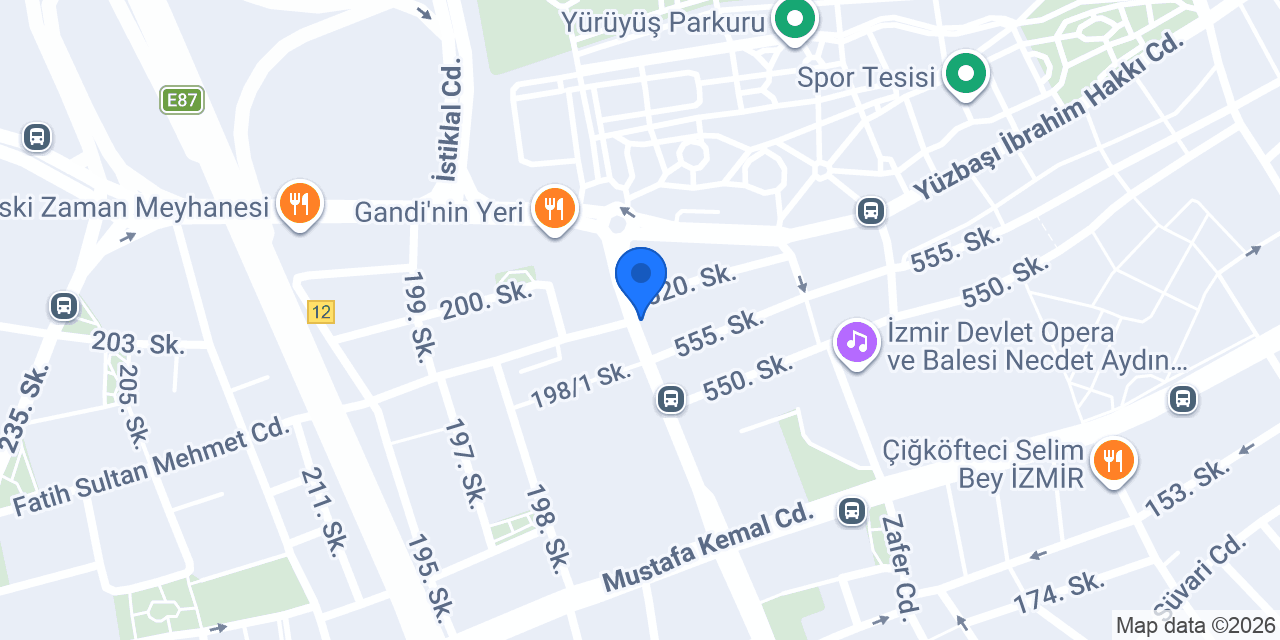 Anka Çiçek Evi konumu