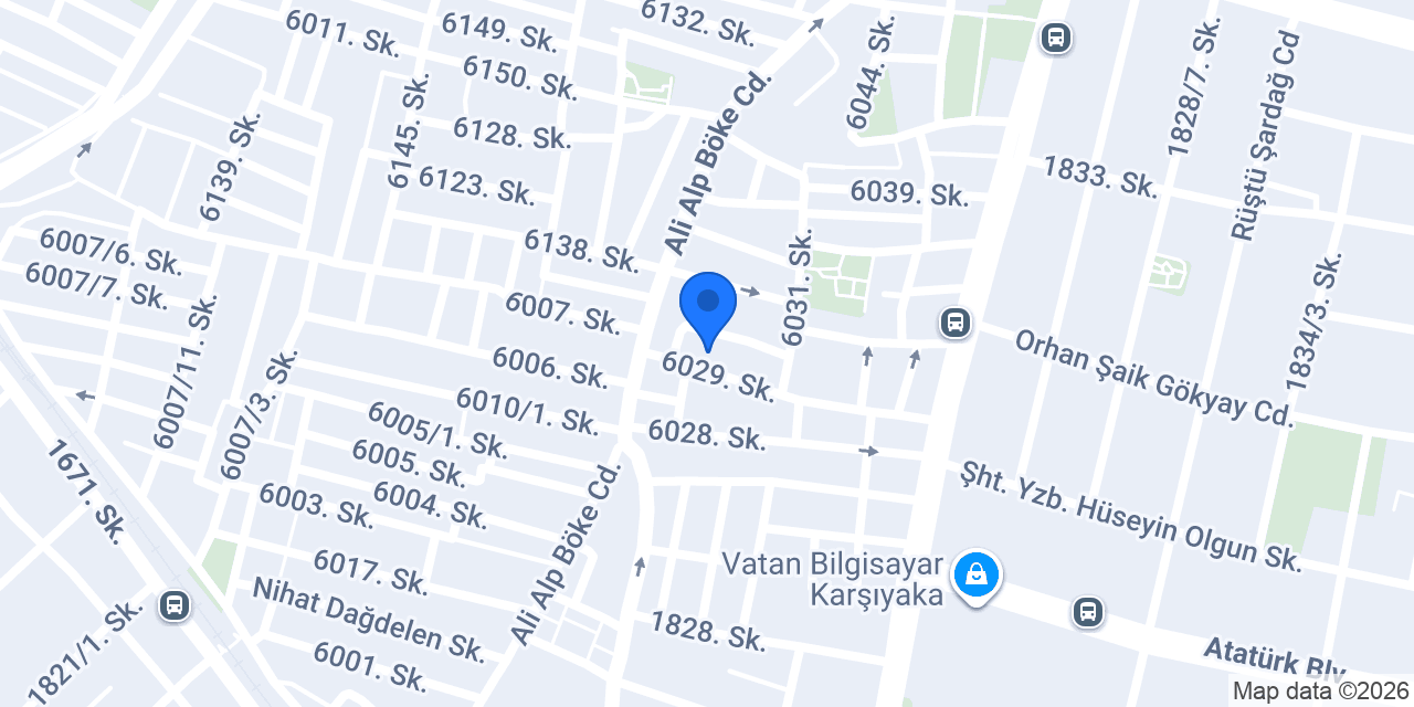 Mali Müşavir Şakir Kadıoğlu konumu