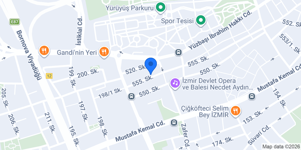 Bornova Ekmek Fırını konumu