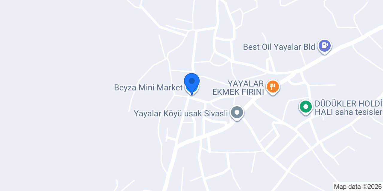 Beyza Mini Market konumu