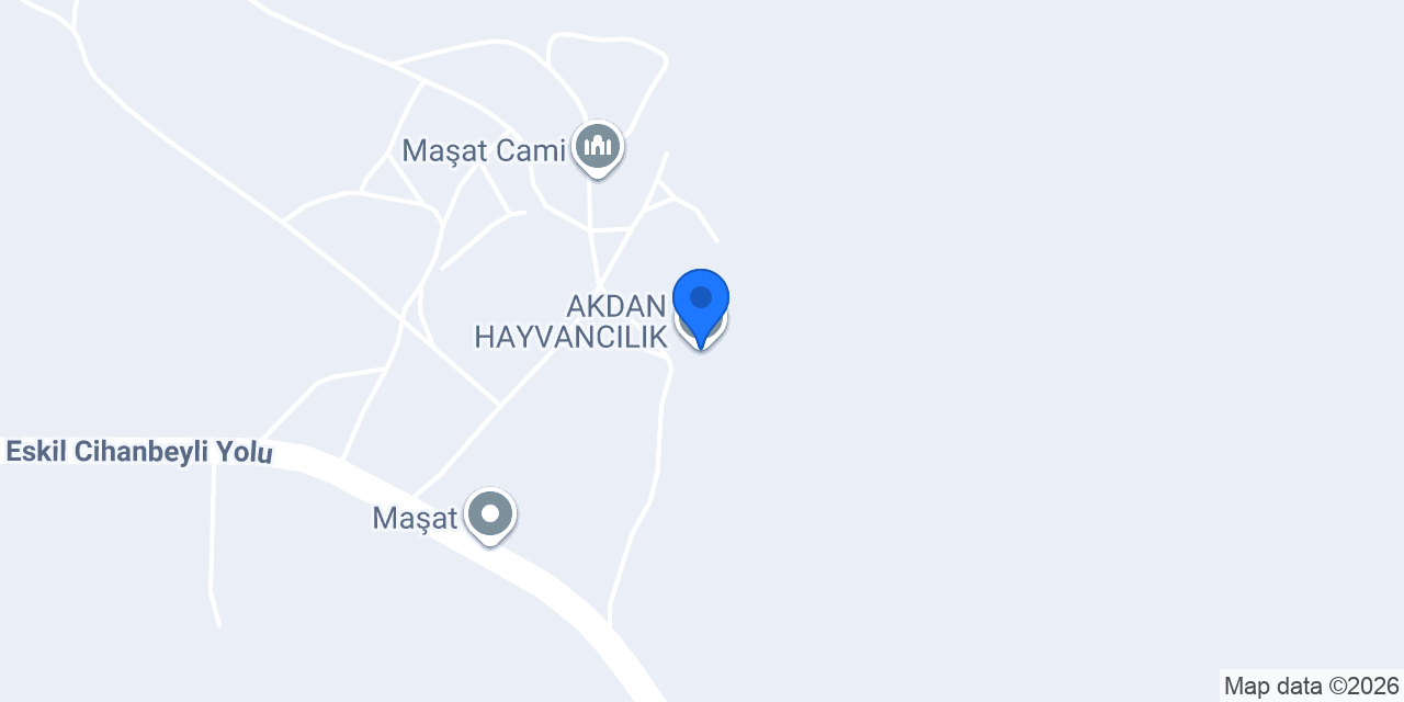 AKDAN HAYVANCILIK konumu