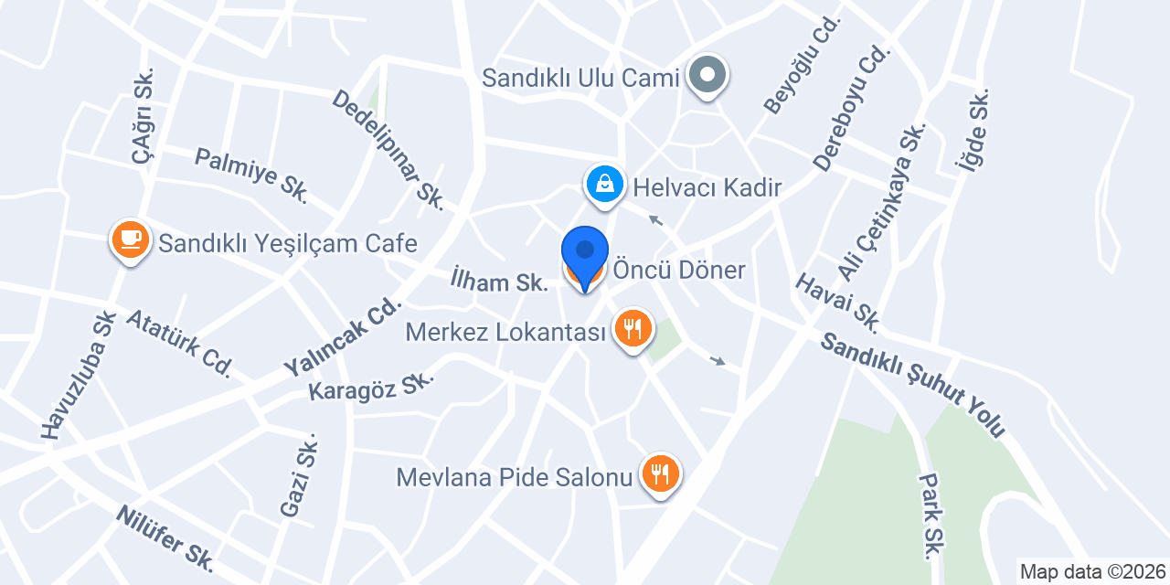 Öncü Döner konumu