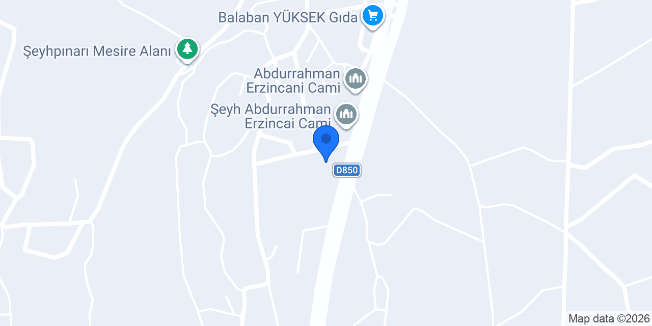 Balaban İlkokulu konumu
