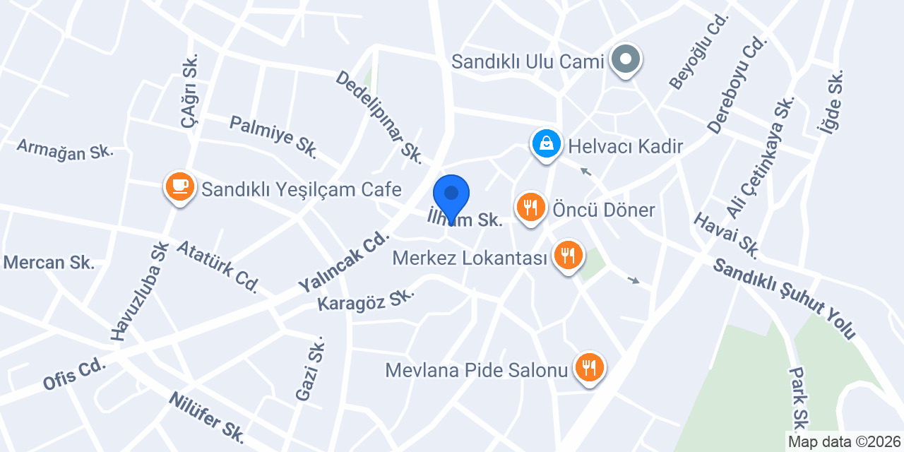 KILINÇ KIRAATHANESİ konumu