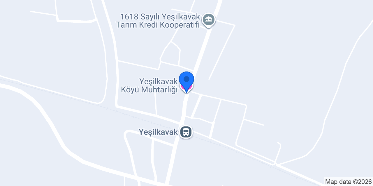 Yeşilkavak Köyü Muhtarlığı konumu