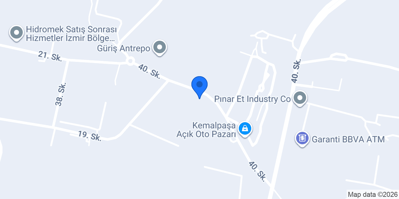 Agrikem Ege - Depo konumu