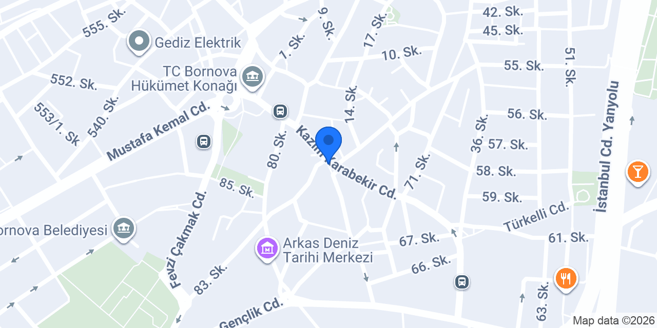 GÖVEÇ'TE Bornova ege universitesi konumu